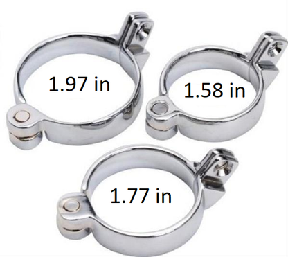 Snap-a-Penis Metall Keuschheitskäfig 1,77 Zoll lang