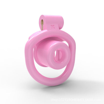 Rosa BDSM Sissy Slave invertiert für Männer Keuschheitskäfig