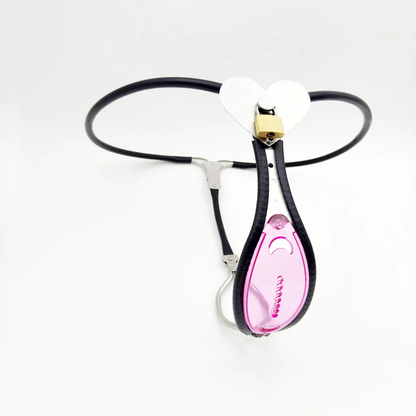 Pink Of Love - Heart Invisible Belt Adjustable - 4