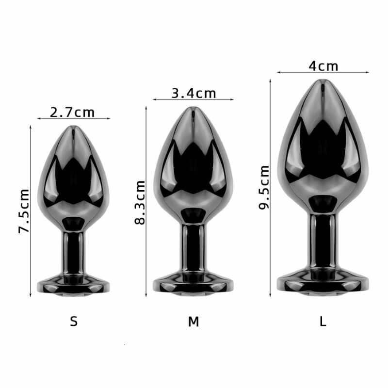 Schwarzer Analplug