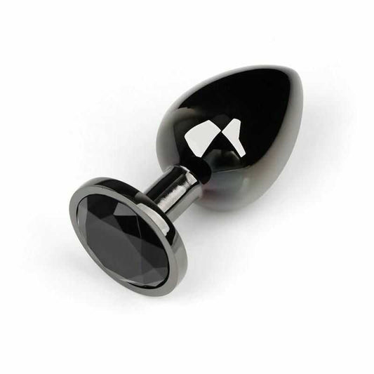 Schwarzer Analplug – Produktbild