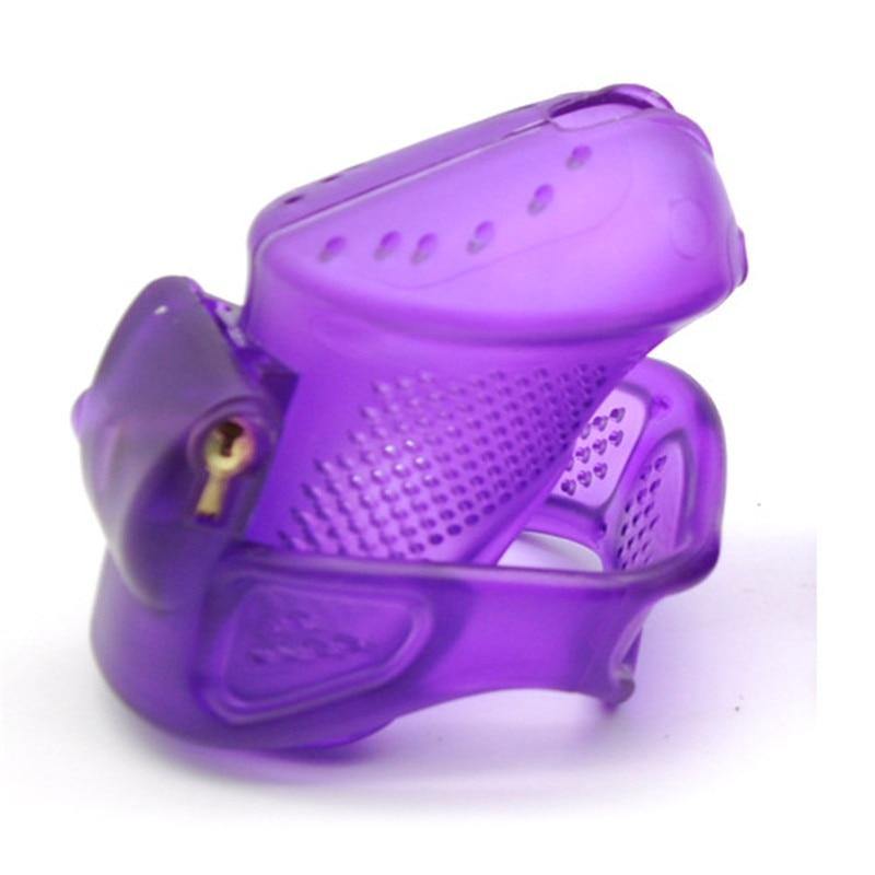 Ultralight Keuschheitskäfig Mann - VX 200 Purple