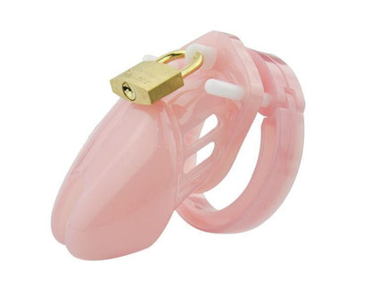 Plastik Keuschheitskäfig Mann - GB6000S Rosa – Produktansicht 2