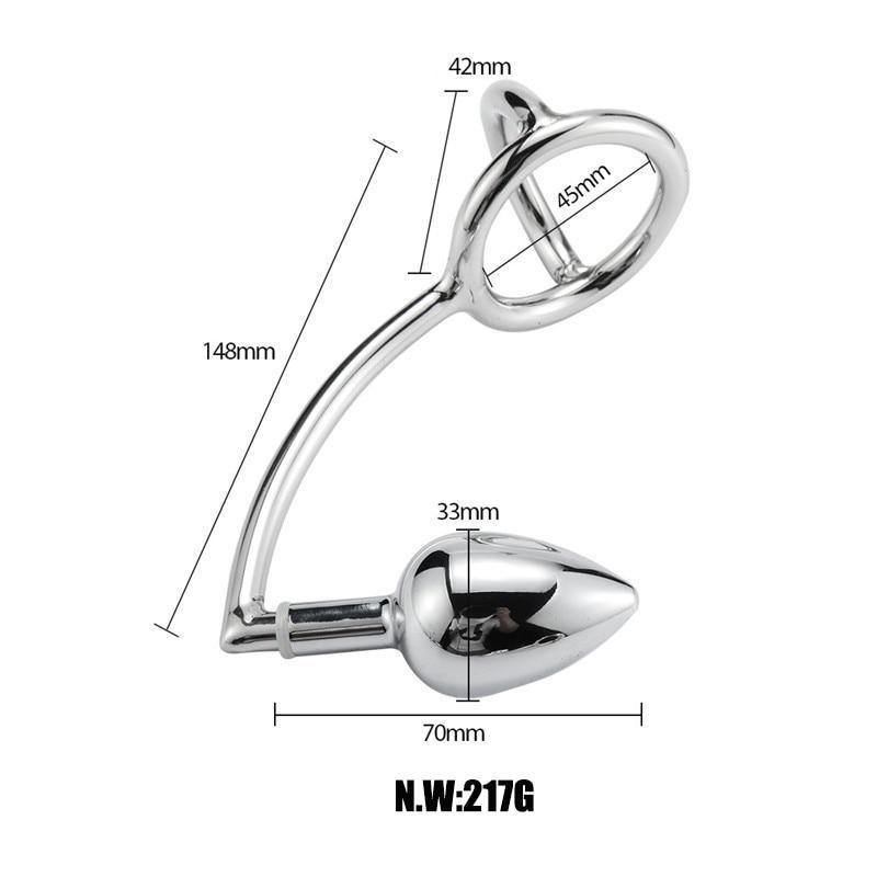 Anal Cockring für Peniskäfig