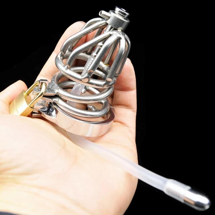 Keuschheitskäfig Für Männer Metall Enfer S – Produktansicht 3