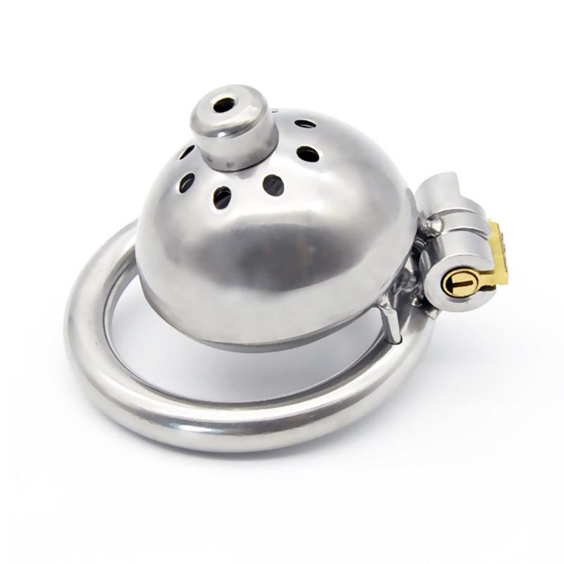 Kurzer Keuschheitskäfig Harnröhre Minipenis