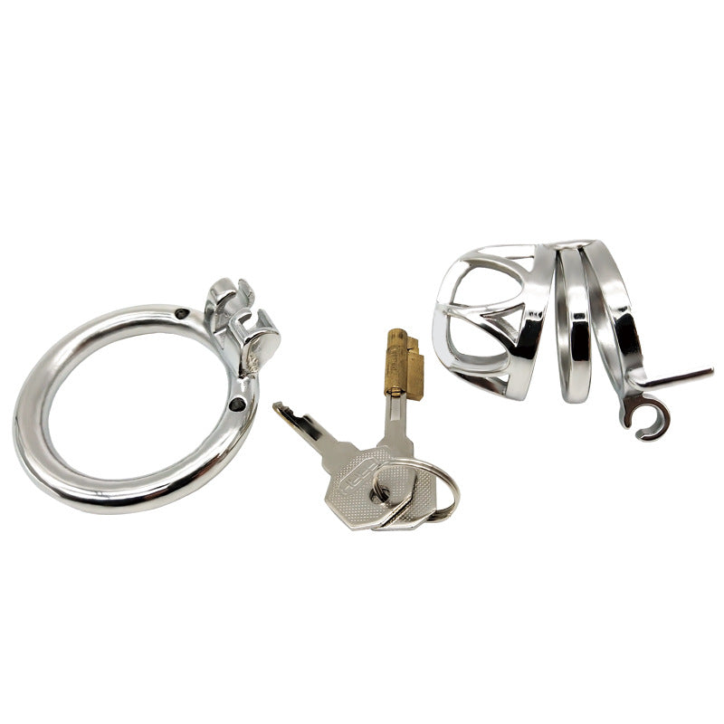 Keuschheitskäfig Aus Metall Le Cabanon M – Produktansicht 5
