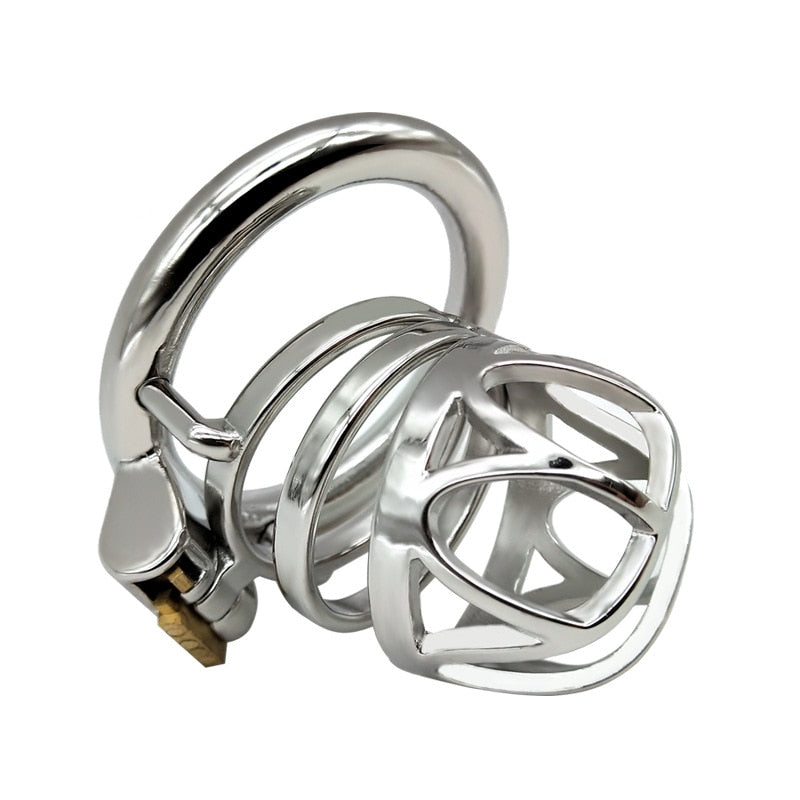 Keuschheitskäfig Aus Metall Le Cabanon M – Produktansicht 4