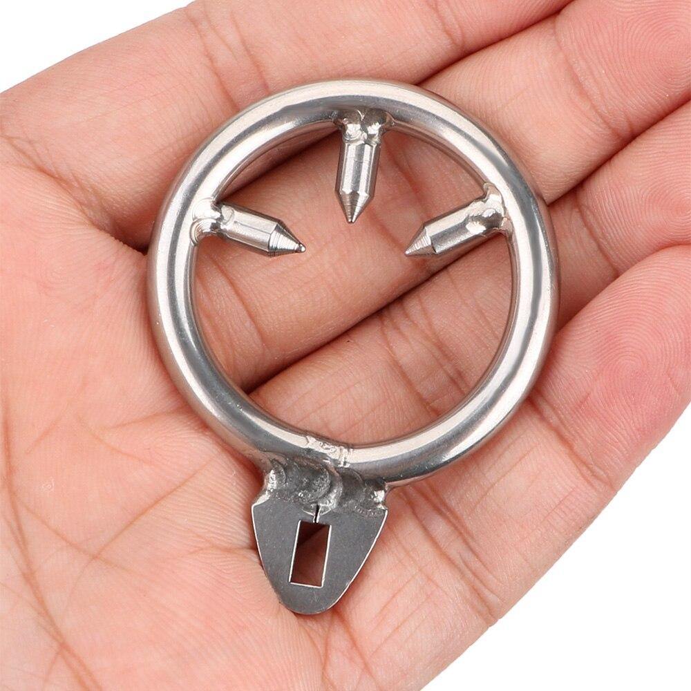 Cockring - Stachelring für Keuschheitskäfig Modell B