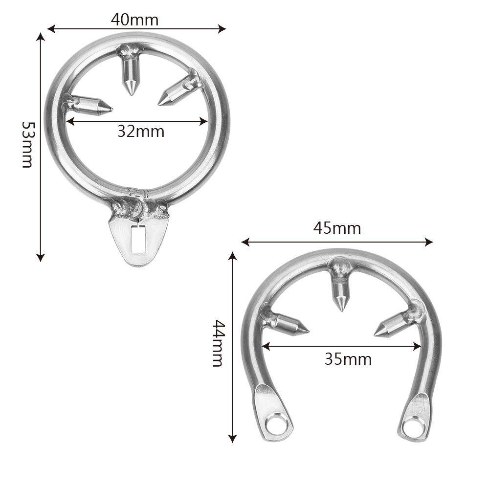 Cockring - Stachelring für Keuschheitskäfig Modell A
