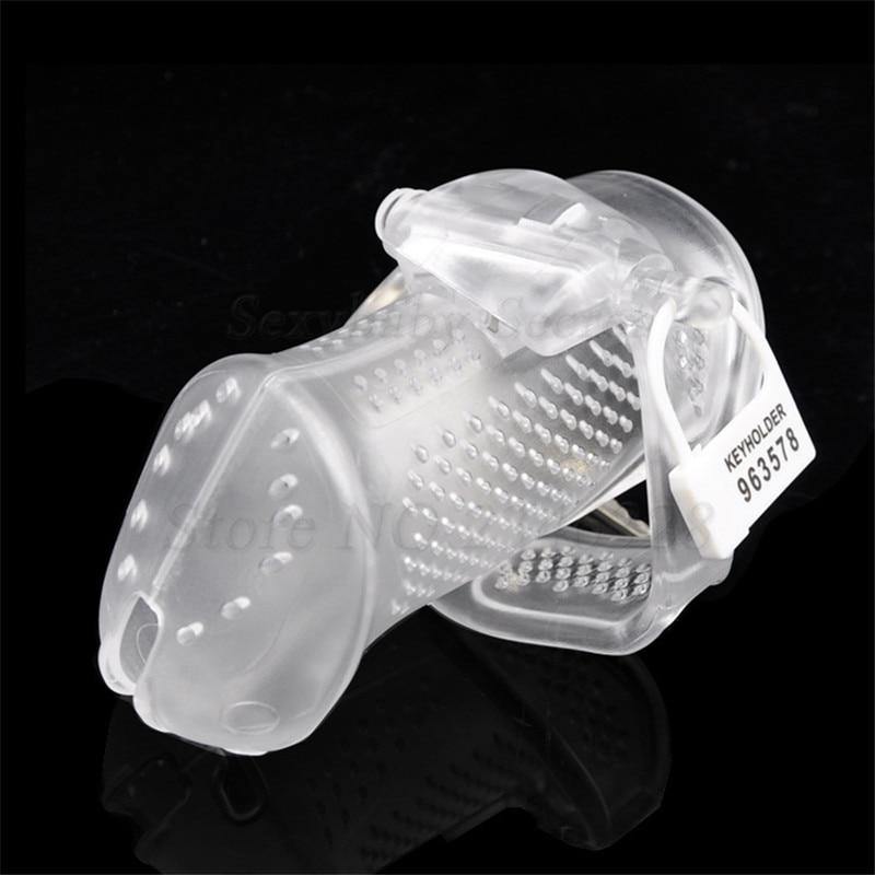 Ultralight Keuschheitskäfig Mann - VX 200 Transparent