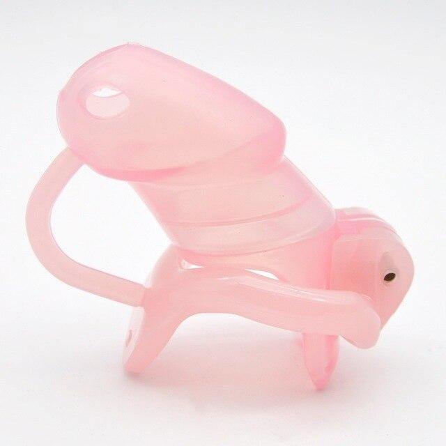 Männlicher Peniskäfig GB 3000 Pink mit Hodenseparator