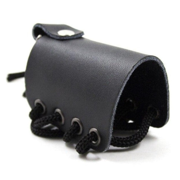 Keuschheitskäfig Aus Leder Spitze