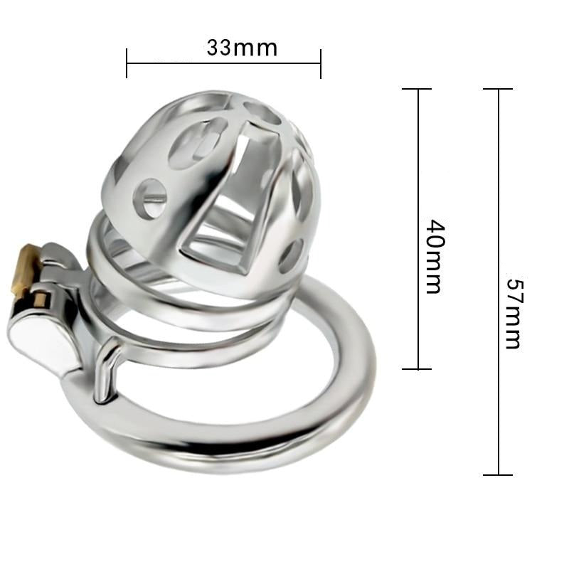 Keuschheitskäfig Aus Metall Prettydick M