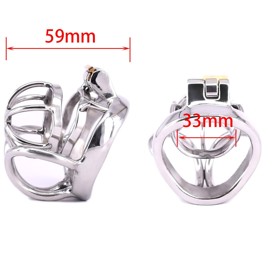 Keuschheitskäfig Aus Metall Birdlock M