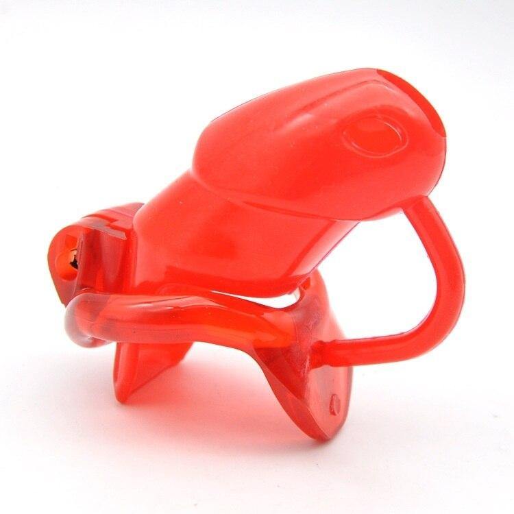 Männlicher Peniskäfig GB 3000 Red mit Hodenseparator