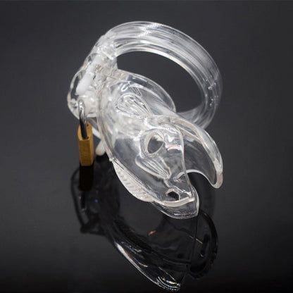 Plastik Peniskäfig für Männer - The fish transparent – Produktansicht 4