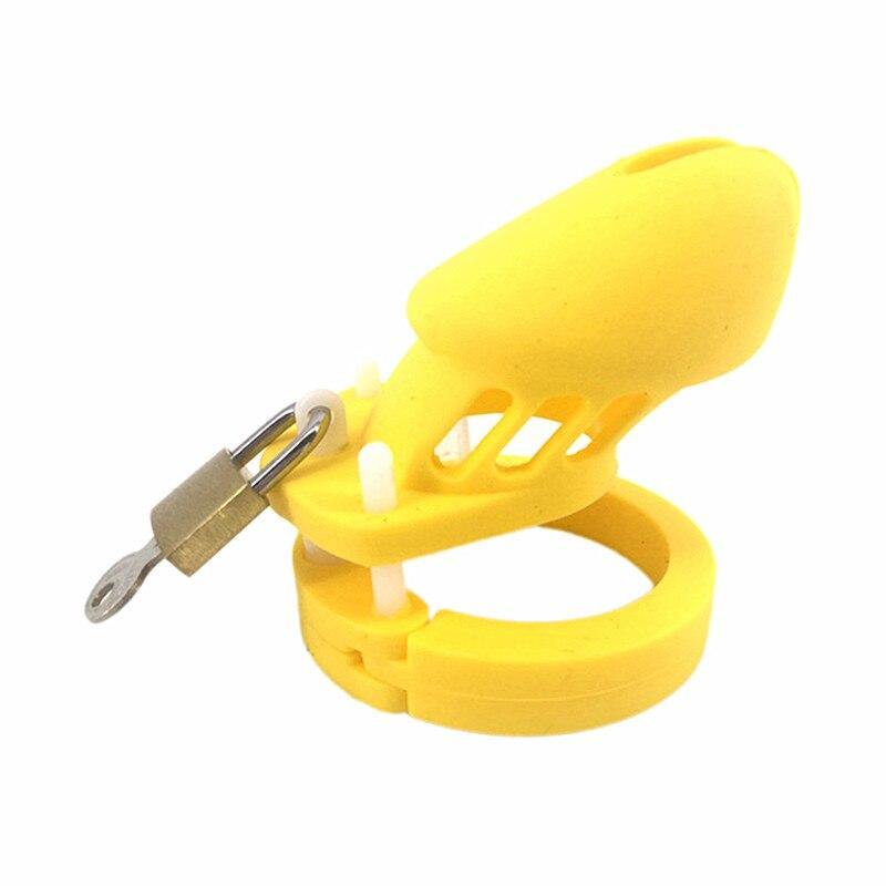 Silikon Peniskäfig Mann - GB6000 Yellow
