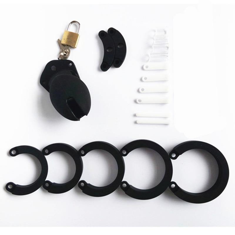 Silikon Peniskäfig Mann - GB6000 Black – Produktansicht 3