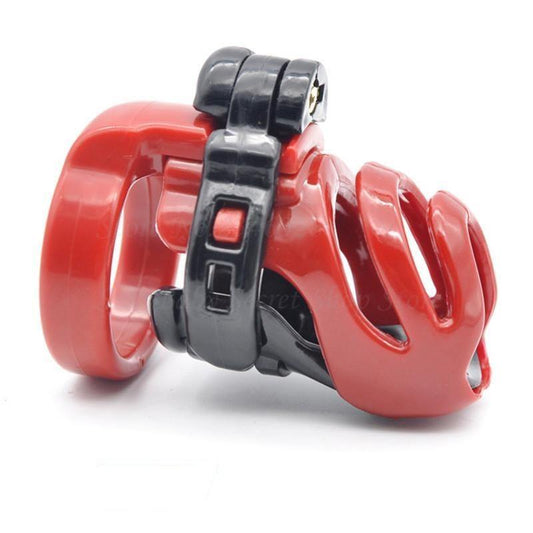 Fürst Albert Piercing Keuschheits-Käfig - PA 100 Red – Produktbild