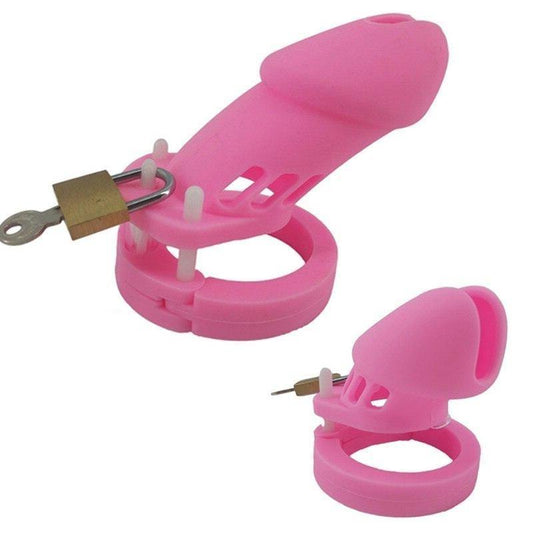 Silikon Peniskäfig Mann - GB6000 Pink – Produktbild
