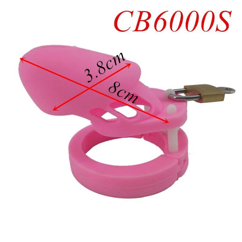 Silikon Peniskäfig Mann - GB6000 Pink