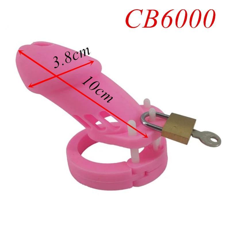 Silikon Peniskäfig Mann - GB6000 Pink