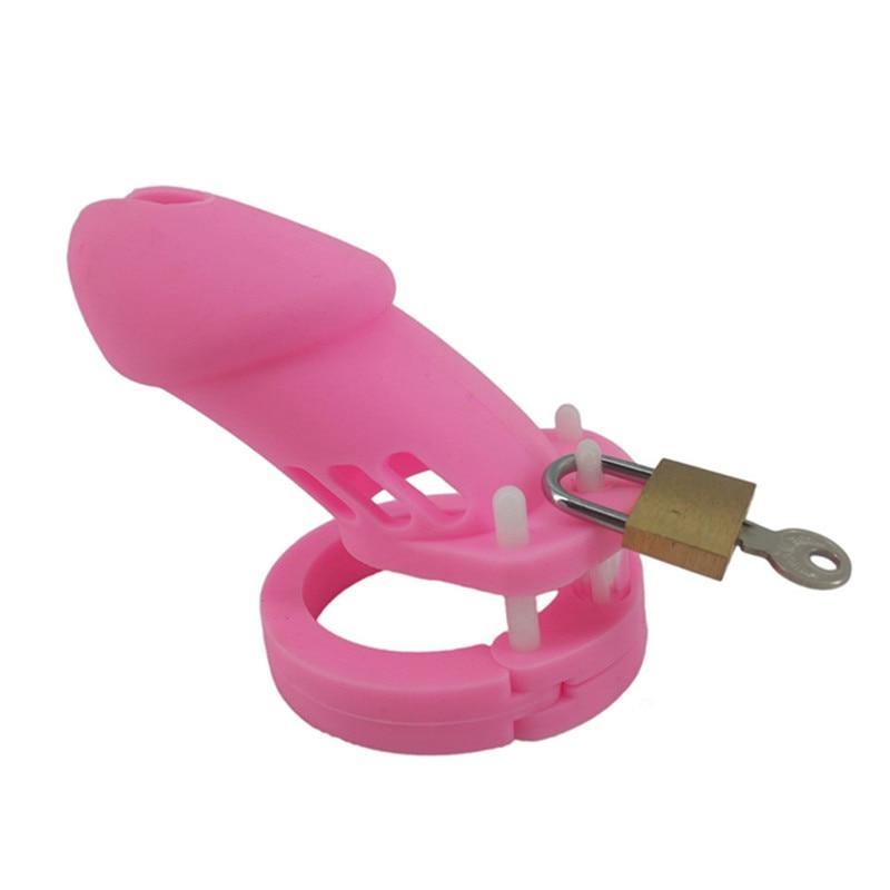 Silikon Peniskäfig Mann - GB6000 Pink