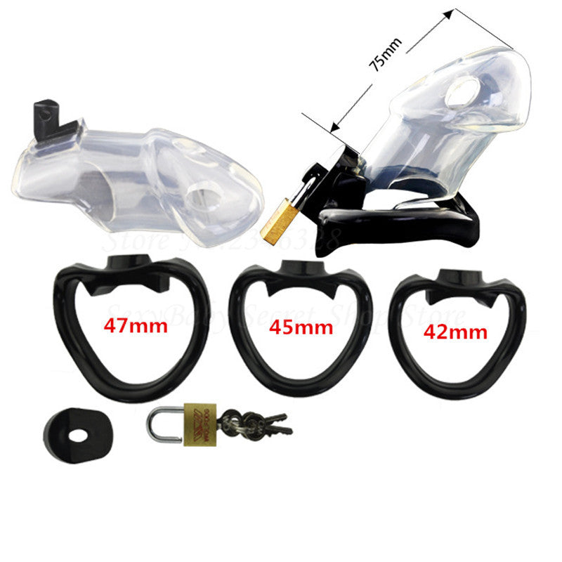 Keuschheitskäfig Mann - Holy Trainer G2 Transparent – Produktansicht 2