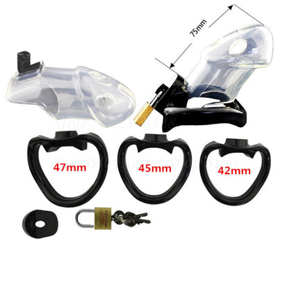 Keuschheitskäfig Mann - Holy Trainer G2 Transparent – Produktansicht 2