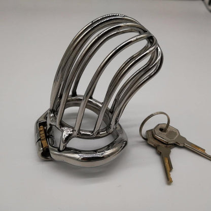 Metall-Keuschheitsäfig - The chrome ball L – Produktansicht 4