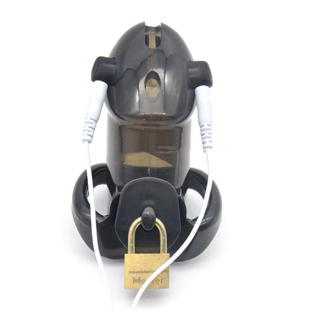 Elektrischer Peniskäfig Mann - Holy Trainer G2 Black – Produktansicht 3