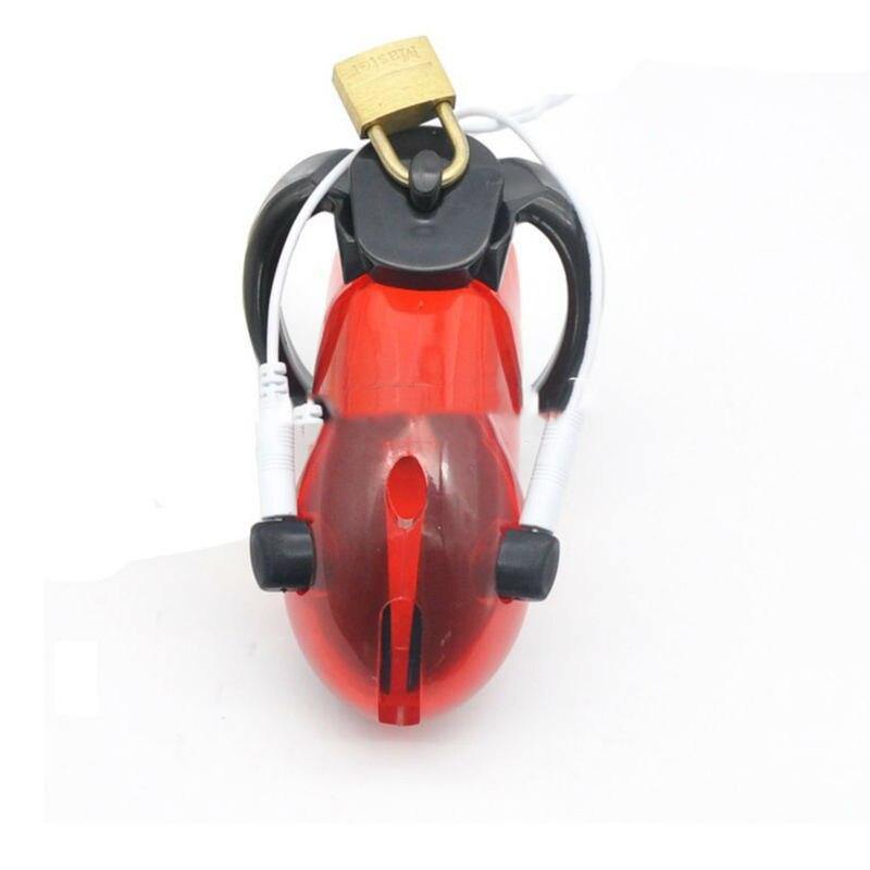Elektrischer PKeuschheitskäfig Mann - Holy Trainer G2 Red – Produktansicht 2