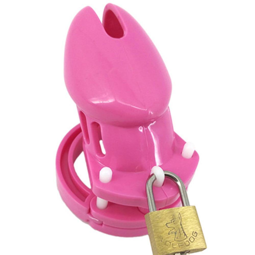 Plastik Peniskäfig Mann - GB6000S rosa – Produktansicht 5