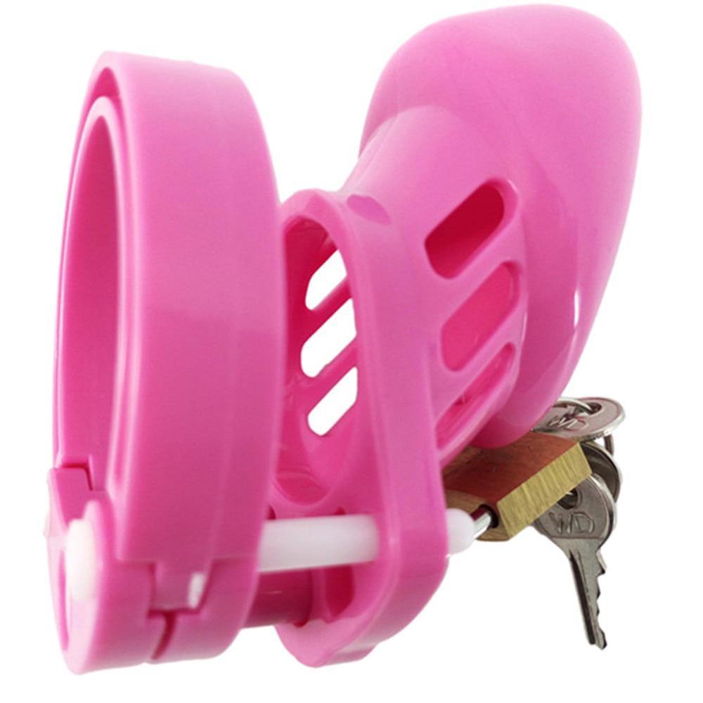 Plastik Peniskäfig Mann - GB6000S rosa – Produktansicht 6