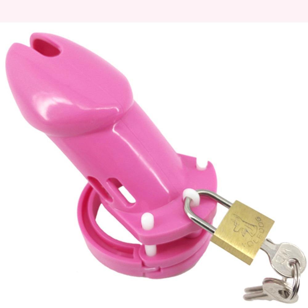 Plastik Peniskäfig Mann - GB6000S rosa – Produktansicht 8