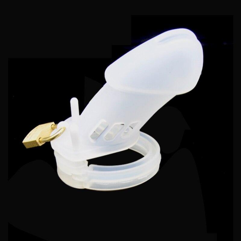 Silikon Peniskäfig für Mann - GB6000S White – Produktansicht 2