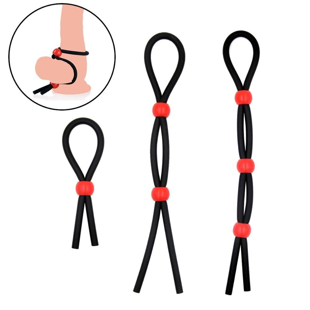 Einfache Seilspielzeuge für Penis und Hoden (3er Set) – Produktansicht 7
