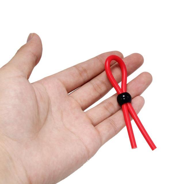 Einfache Seilspielzeuge für Penis und Hoden (3er Set)