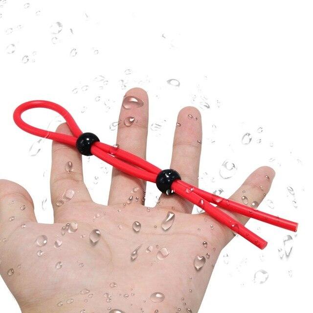 Einfache Seilspielzeuge für Penis und Hoden (3er Set)