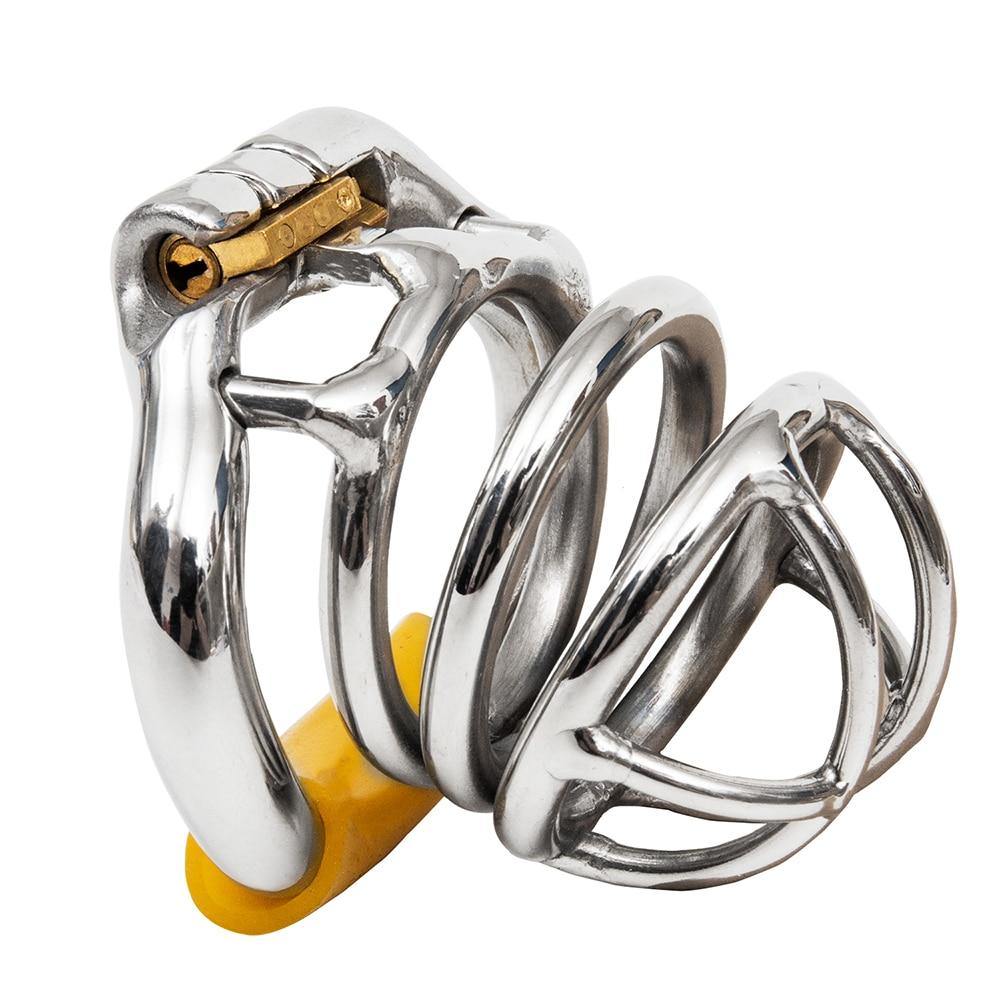 Peniskäfig Mann Stahl 3 Ringe - Der Ring S