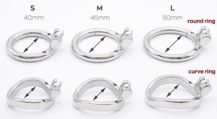 Metall-Peniskäfig - NY Turm L – Produktansicht 3