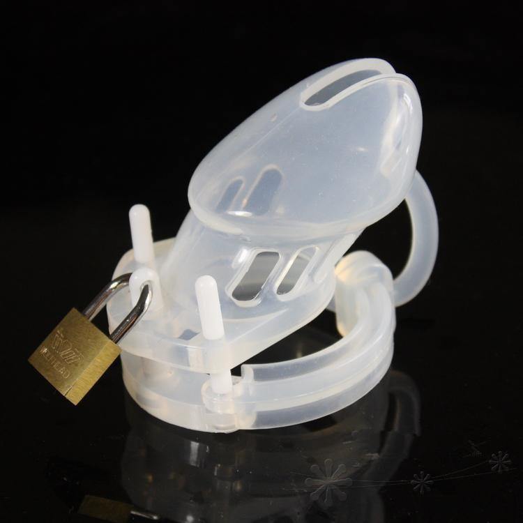 Silikon Peniskäfig Mann - GB6000S Transparent – Produktansicht 2