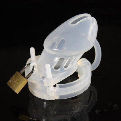 Silikon Peniskäfig Mann - GB6000S Transparent – Produktansicht 2