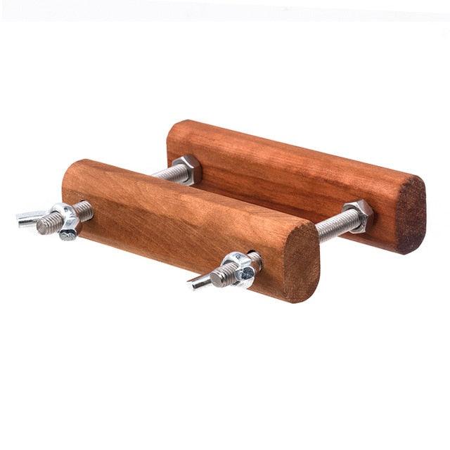 Holz-Testikelschneider mit optionalem Gewichtsball