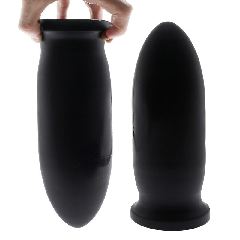 Silikon-Analplug 90mm - Keuschheitszubehör – Produktansicht 2