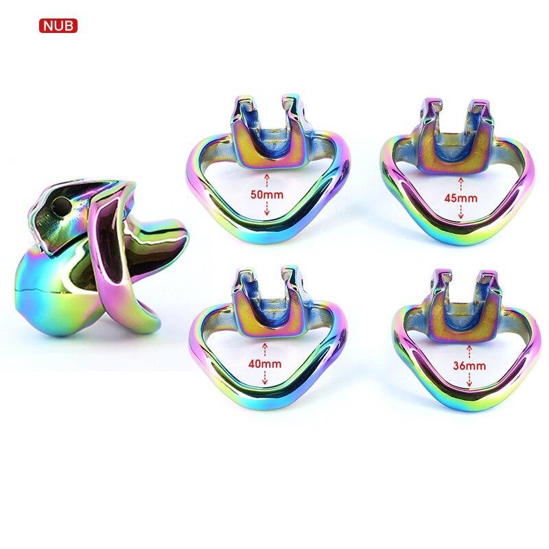 Metall peniskäfig Rainbow HT V3 Nub – Produktansicht 7