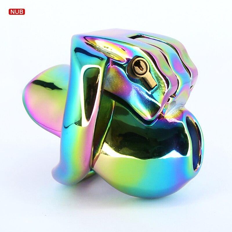 Metall peniskäfig Rainbow HT V3 Nub – Produktansicht 10