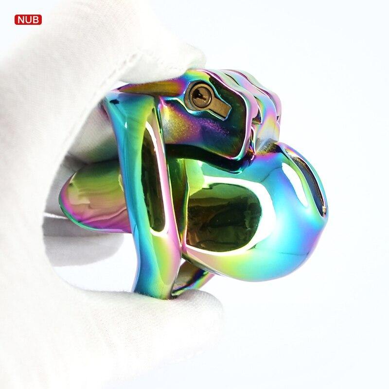 Metall peniskäfig Rainbow HT V3 Nub – Produktansicht 14