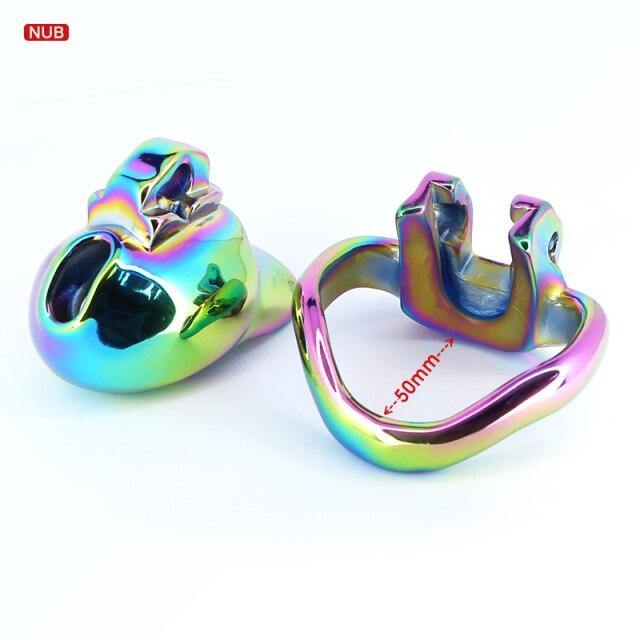 Metall peniskäfig Rainbow HT V3 Nub – Produktansicht 6